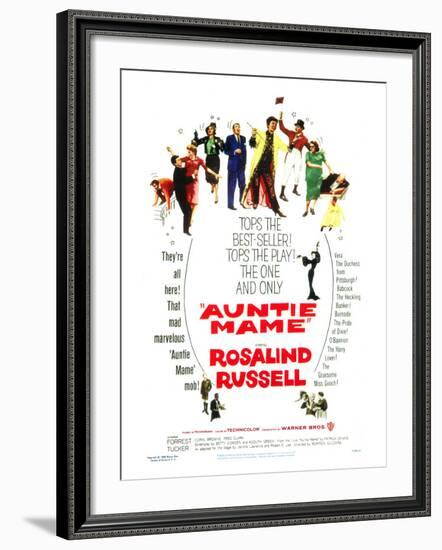 Auntie Mame, 1958-null-Framed Art Print