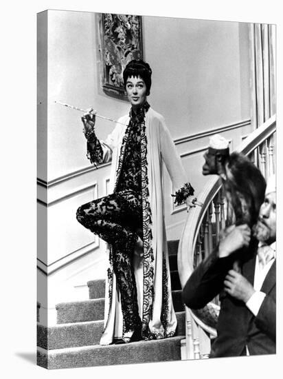 Auntie Mame, Rosalind Russell, 1958-null-Stretched Canvas