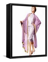 Auntie Mame, Rosalind Russell, 1958-null-Framed Stretched Canvas