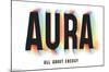 Aura-Trends International-Mounted Poster