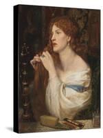 Aurelia (Fazio's Mistress)-Dante Gabriel Rossetti-Stretched Canvas