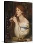 Aurelia (Fazio's Mistress)-Dante Gabriel Rossetti-Stretched Canvas