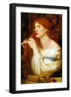 Aurelia; Fazio's Mistress-Dante Gabriel Rossetti-Framed Art Print