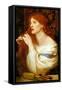 Aurelia; Fazio's Mistress-Dante Gabriel Rossetti-Framed Stretched Canvas