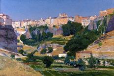 View of the Guadarrama from El Plantío De Infantes, 1910-Aureliano De Beruete-Giclee Print