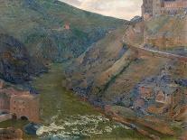 Las Huertas (Cuenca), 1910-Aureliano De Beruete-Framed Giclee Print