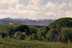 View of the Guadarrama from El Plantío De Infantes, 1910-Aureliano De Beruete-Giclee Print