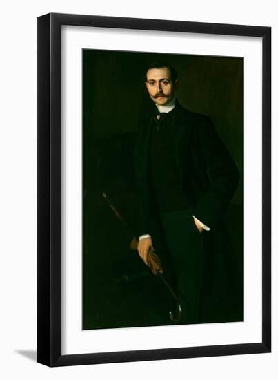 'Aureliano de Beruete y Moret, Son', 1902, Spanish School, Oil on canvas, 140 cm x 82 cm-Joaquin Sorolla-Framed Premium Giclee Print