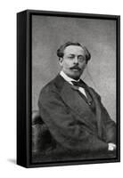 Aurelien Scholl, French Author and Journalist, 1868-null-Framed Stretched Canvas