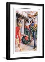 Aurelius Hastened to Dorigen-Anne Anderson-Framed Giclee Print