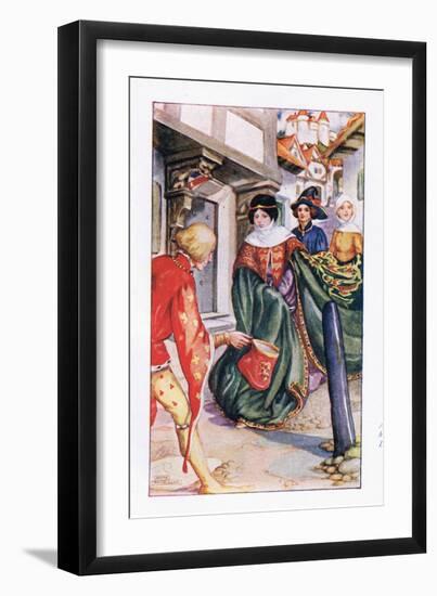 Aurelius Hastened to Dorigen-Anne Anderson-Framed Giclee Print