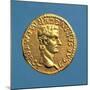 Aureus (Obverse) of Caligula (Ad 37-41) Bareheaded (Gold) Inscription: C Caesar Avg Germ P M Tr Pot-null-Mounted Giclee Print