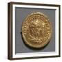 Aureus of Septimius Severus and Caracalla Bearing Images of Emperors, Ca 208, Recto, Roman Coins-null-Framed Giclee Print