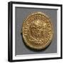 Aureus of Septimius Severus and Caracalla Bearing Images of Emperors, Ca 208, Recto, Roman Coins-null-Framed Giclee Print