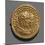 Aureus of Septimius Severus and Caracalla Bearing Images of Emperors, Ca 208, Recto, Roman Coins-null-Mounted Giclee Print