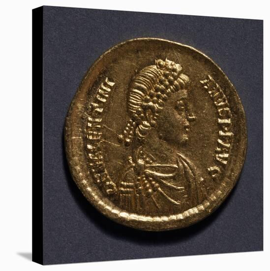 Aureus of Valentinian III, Emperor of Western Roman Empire, 371-392, Roman Coins AD-null-Stretched Canvas