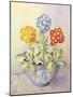 Auricula in a Chinese Pot-Karen Armitage-Mounted Giclee Print