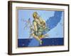 Auriga, the Constellation of the Northern Hemisphere, from "Uranometria"-Johann Bayer-Framed Giclee Print