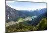 Auronzo Village and Lake in the Belluno Dolomites, Italy, Europe-Carlo Morucchio-Mounted Photographic Print