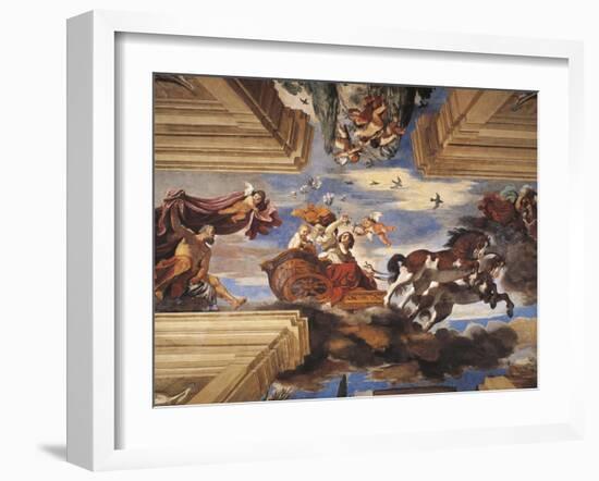 Aurora, 1621, by Giovanni Francesco Barbieri, known as Guercino-null-Framed Giclee Print