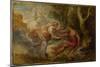 Aurora Abducting Cephalus, Ca 1636-Peter Paul Rubens-Mounted Giclee Print