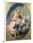 Aurora and Zephyr, 1852-William Edward Frost-Framed Giclee Print