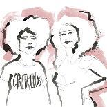 Naive Sketch - Girlfriends-Aurora Bell-Giclee Print