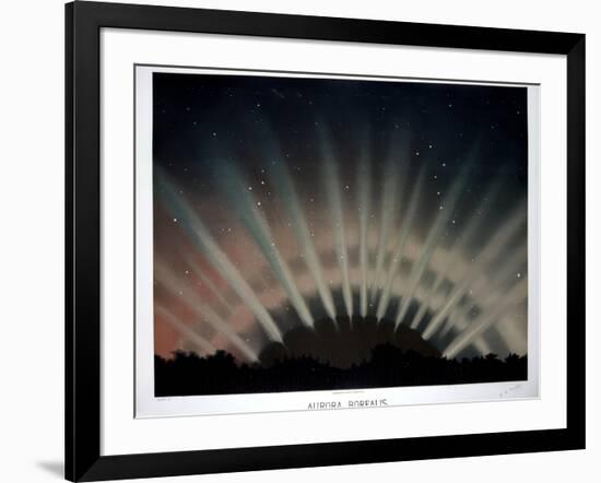 Aurora Borealis, 1872-Science, Industry and Business Library-Framed Photographic Print