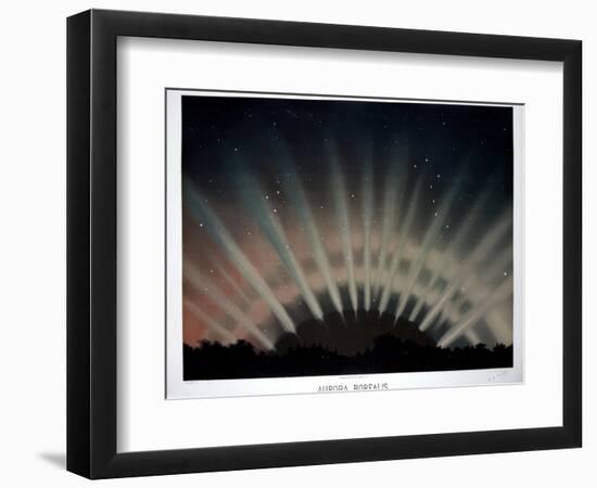 Aurora Borealis, 1872-Science, Industry and Business Library-Framed Photographic Print