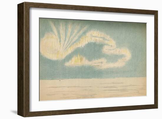 'Aurora Borealis, 18th October 1894, (1897)-Fridtjof Nansen-Framed Giclee Print