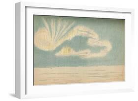 'Aurora Borealis, 18th October 1894, (1897)-Fridtjof Nansen-Framed Giclee Print