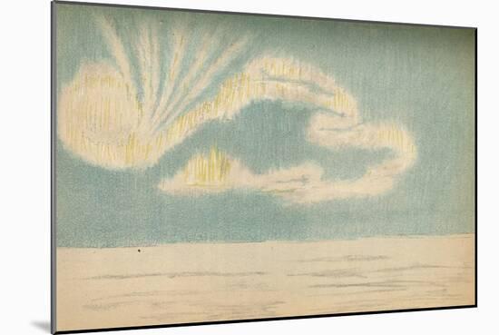 'Aurora Borealis, 18th October 1894, (1897)-Fridtjof Nansen-Mounted Giclee Print