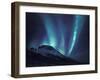 Aurora Borealis Above the Brooks Range, Gates of the Arctic National Park, Alaska, USA-Hugh Rose-Framed Premium Photographic Print