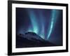 Aurora Borealis Above the Brooks Range, Gates of the Arctic National Park, Alaska, USA-Hugh Rose-Framed Premium Photographic Print