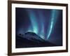 Aurora Borealis Above the Brooks Range, Gates of the Arctic National Park, Alaska, USA-Hugh Rose-Framed Photographic Print