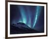 Aurora Borealis Above the Brooks Range, Gates of the Arctic National Park, Alaska, USA-Hugh Rose-Framed Photographic Print