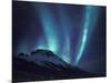 Aurora Borealis Above the Brooks Range, Gates of the Arctic National Park, Alaska, USA-Hugh Rose-Mounted Photographic Print