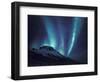 Aurora Borealis Above the Brooks Range, Gates of the Arctic National Park, Alaska, USA-Hugh Rose-Framed Photographic Print