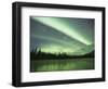 Aurora Borealis, Alaska, USA-Hugh Rose-Framed Photographic Print