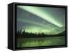 Aurora Borealis, Alaska, USA-Hugh Rose-Framed Stretched Canvas