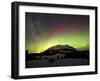 Aurora Borealis And Milky Way Over Carcross Dessert, Canada-Stocktrek Images-Framed Photographic Print