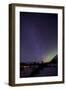 Aurora Borealis and Milky Way over Carcross, Yukon, Canada-null-Framed Photographic Print