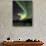 Aurora Borealis And the Big Dipper Above a Log Cabin at Whitehorse, Yukon, Canada-Stocktrek Images-Photographic Print displayed on a wall