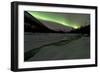 Aurora Borealis, Annie Lake, Yukon, Canada-null-Framed Photographic Print