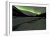 Aurora Borealis, Annie Lake, Yukon, Canada-null-Framed Photographic Print