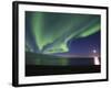 Aurora Borealis, Arctic National Wildlife Refuge, Alaska, USA-Hugh Rose-Framed Photographic Print