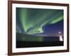 Aurora Borealis, Arctic National Wildlife Refuge, Alaska, USA-Hugh Rose-Framed Photographic Print