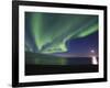 Aurora Borealis, Arctic National Wildlife Refuge, Alaska, USA-Hugh Rose-Framed Photographic Print