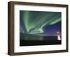 Aurora Borealis, Arctic National Wildlife Refuge, Alaska, USA-Hugh Rose-Framed Photographic Print