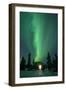 Aurora Borealis at Chena Hot Springs, Fairbanks, Alaska, Usa-Christian Heeb-Framed Photographic Print